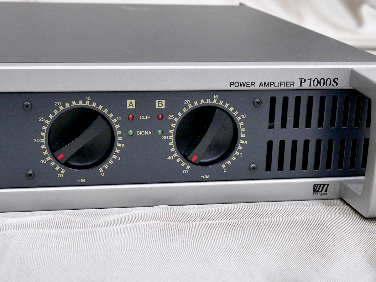史上最も激安】 YAMAHA P1000S パワーアンプ ヤマハ YAMAHA