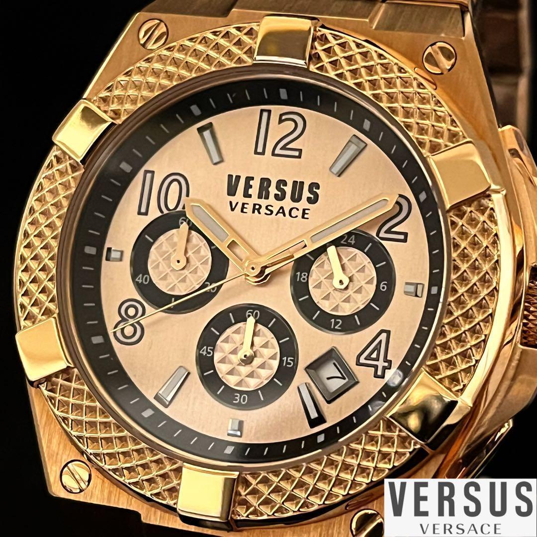 100 ％品質保証 ☆ゴールド色☆Versus Versace/ベルサス ベルサーチ