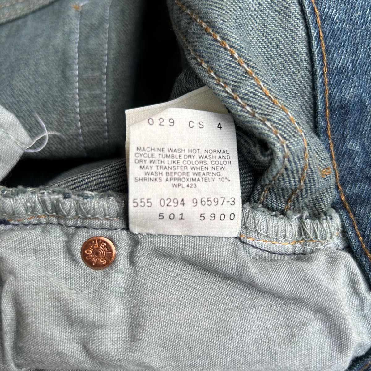 美品90年代 USA製 Levi's 501バレンシア製 デニム 後染め W34｜PayPay