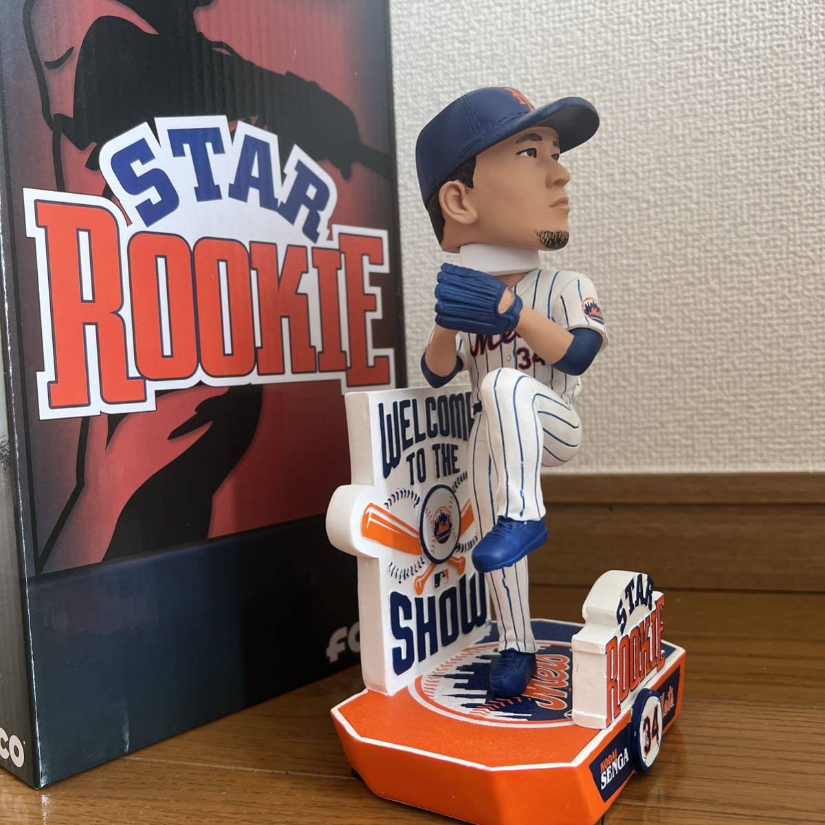 323個限定!】千賀滉大 ボブルヘッド アップルベース MLB カブス 323個限定!】千賀滉大 ボブルヘッド アップルベース MLB カブス