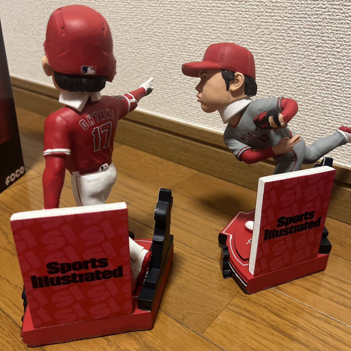 大谷翔平 非売品ボブルヘッド 日ハム ピッチャー&バッター 2体 大谷翔平 非売品ボブルヘッド 日ハム ピッチャー&バッター 2体