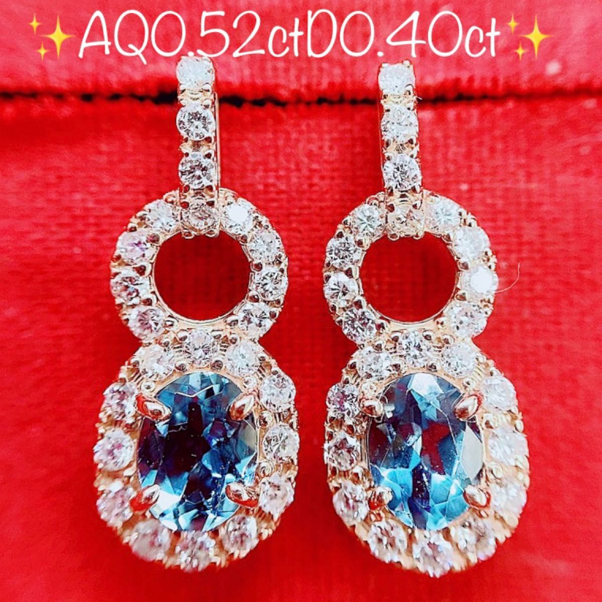 K18 ジュエリーピアス （0 4ct） Yahoo!フリマ（旧）-