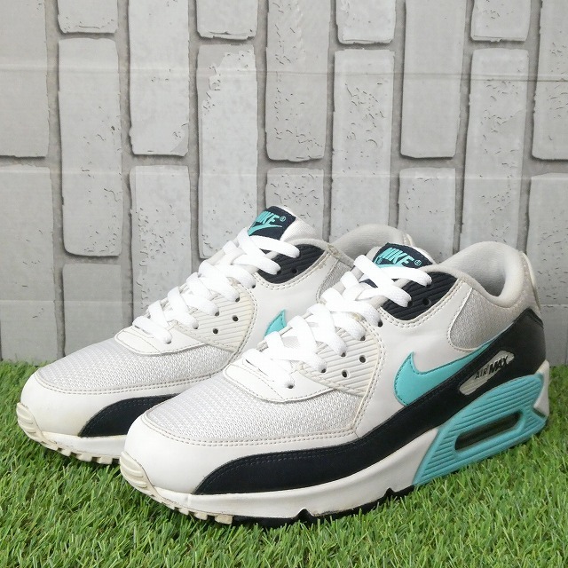 NIKE AIR MAX 90 ESSENTIAL ナイキ エアマックス 90 エッセンシャル AJ1285-102 ホワイト/オーロラグリーン  26.0cm(26.0cm)｜売買されたオークション情報、ヤフオク! の商品情報をアーカイブ公開