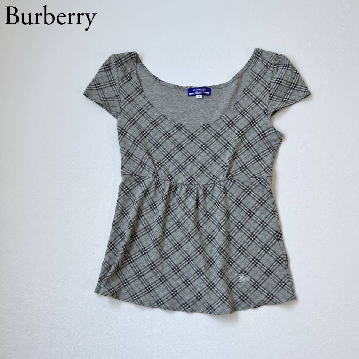 Burberry BLUE LABEL バーバリーブルーレーベル チュニック ブラウス T