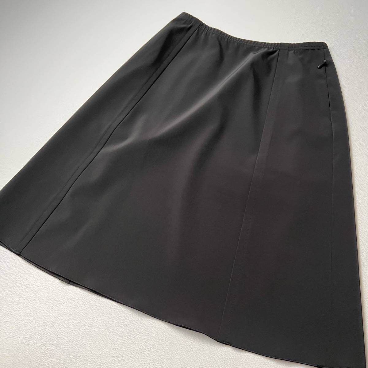 FOXEY NEW YORK フォクシーニューヨーク フレアスカート 膝丈 ブラック