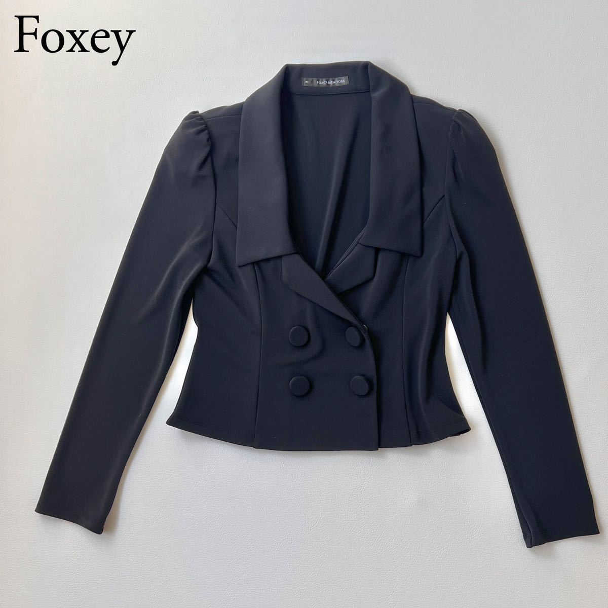日本限定 FOXEY NEW レディース トップス ダブルブレスト アウター