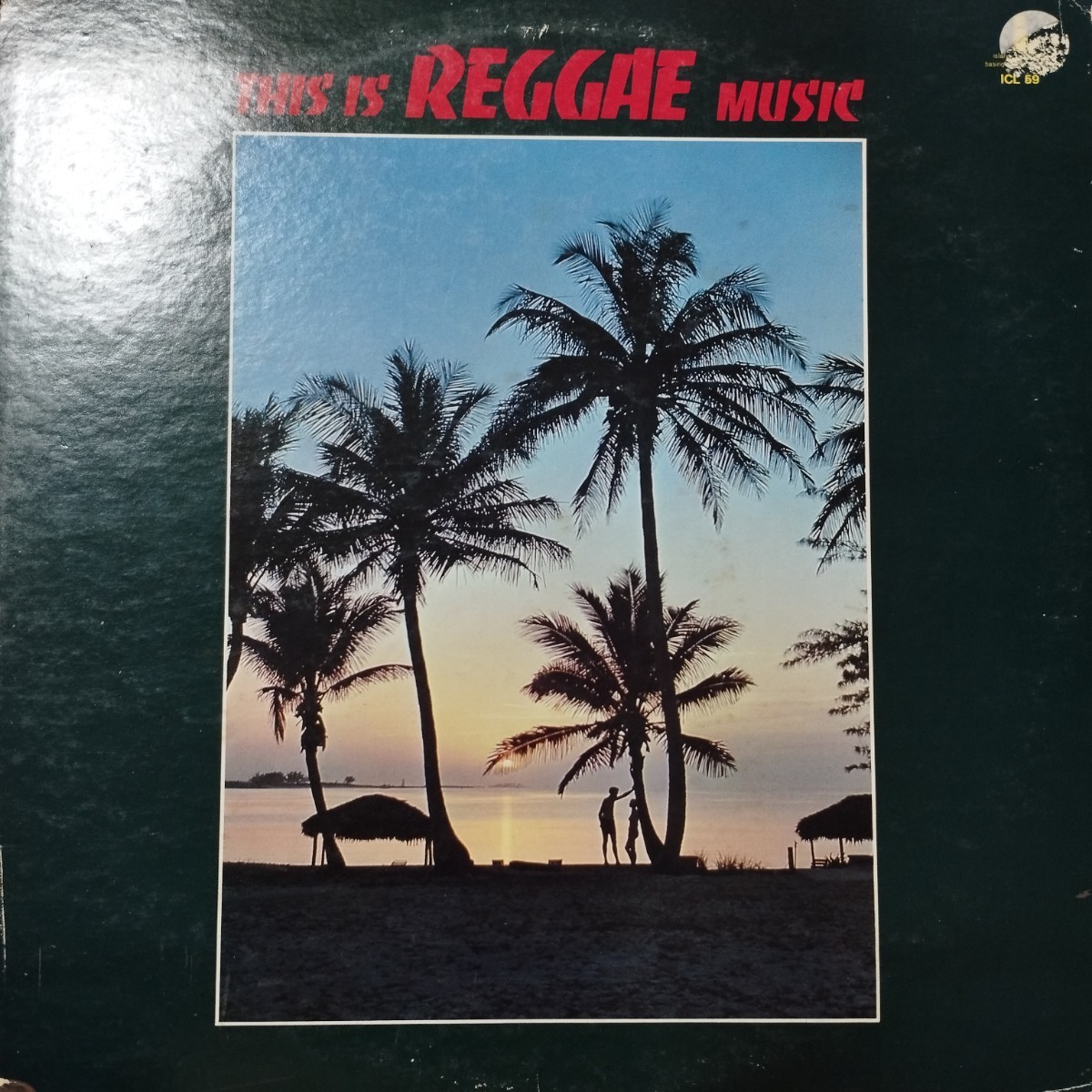 this is reggae music / LP 美品 レア island label レゲエ オリジナル盤