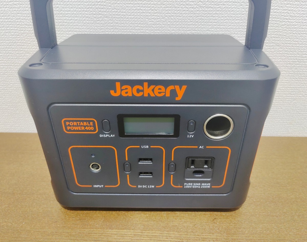ヤフオク! - 【購入後1年未満】Jackery ポータブル電源 400【...