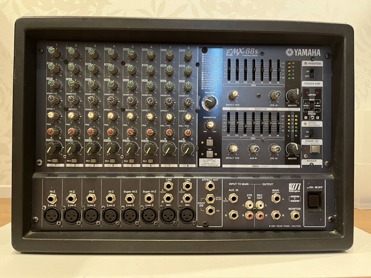 YAMAHA ヤマハ EMX88S パワードミキサー 8ch | JChere雅虎拍卖代购