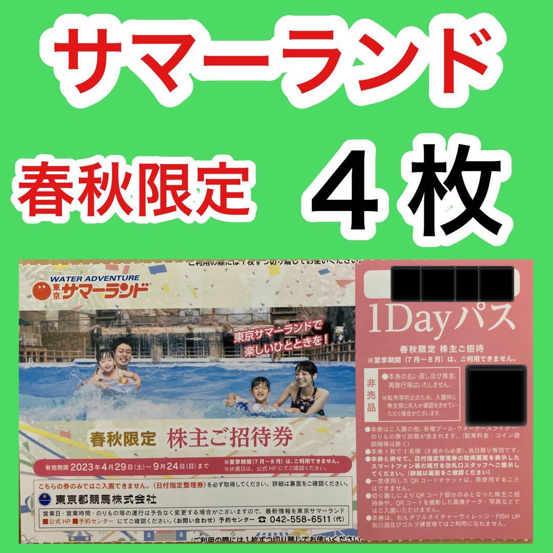 全国送料無料☆４名分（４枚）☆ゆうパケッ☆匿名配送☆東京