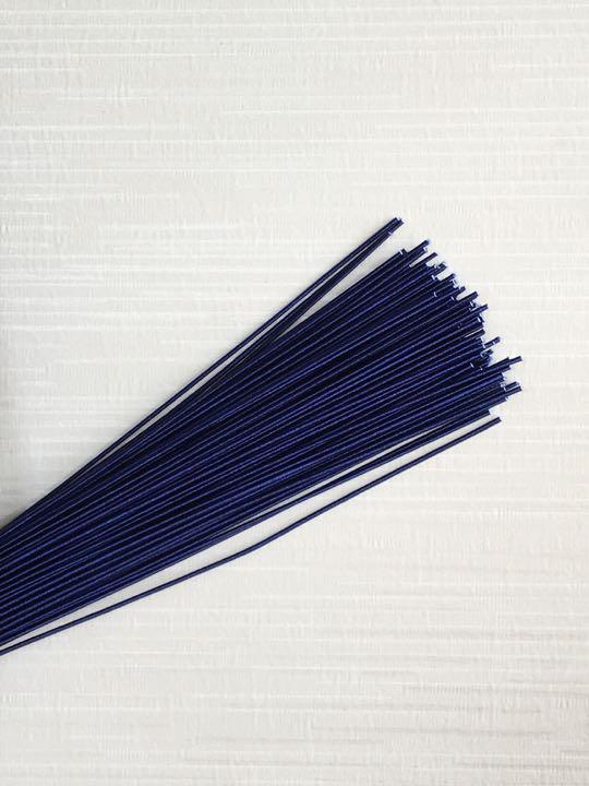絹巻水引◆紺色◆100本◆90センチ◆日本伝統ハンドメイド_画像2