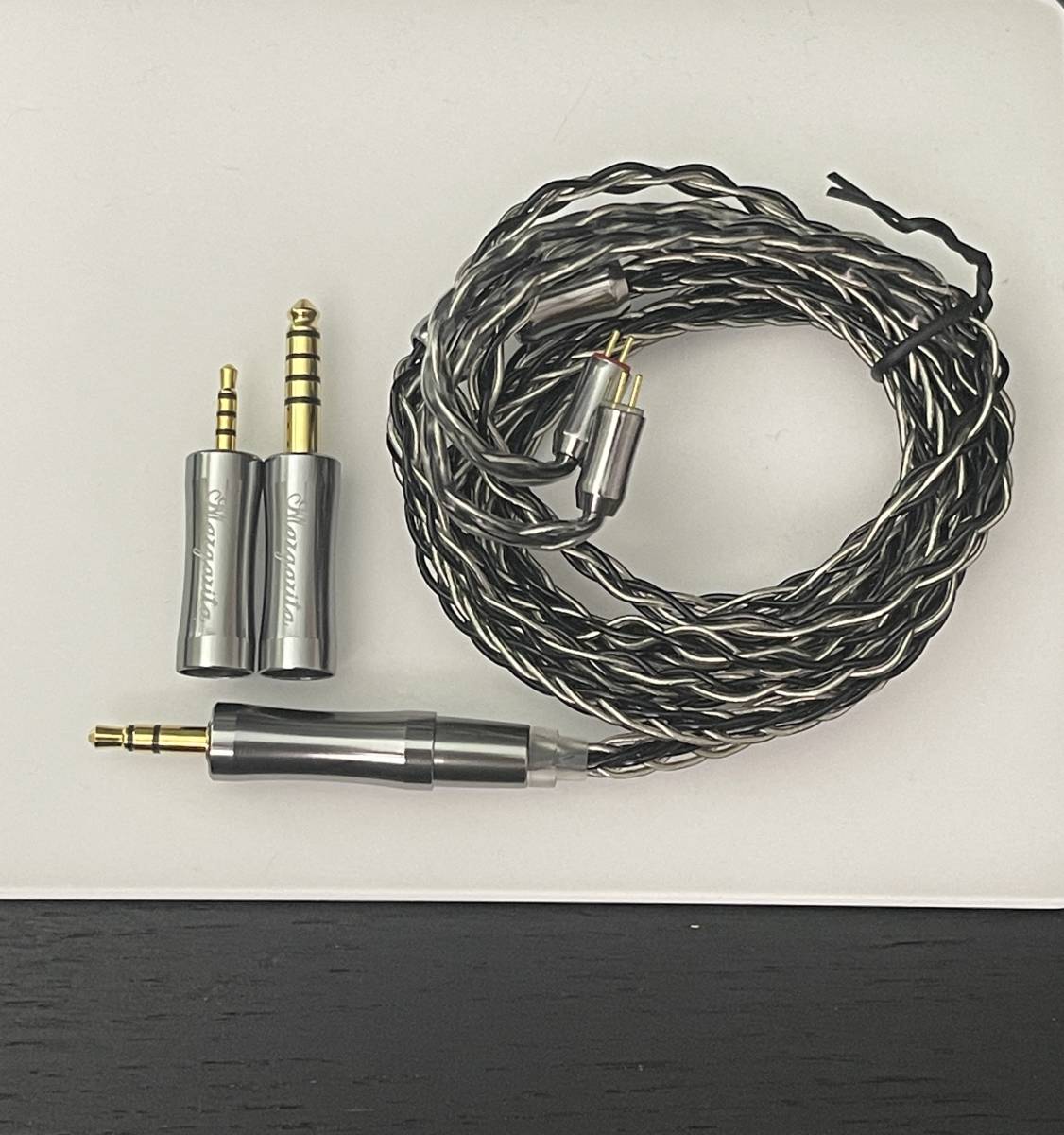 美品 QoA Margarita 純正ケーブル イヤホン 2.5mmバランス、4.4mm