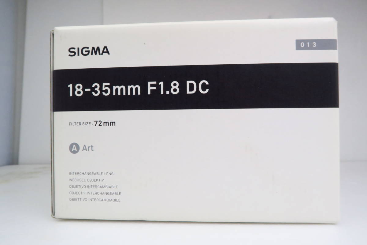 注目ブランド SIGMA 美品 NIKON HSM F1.8 18-35mm ニコン