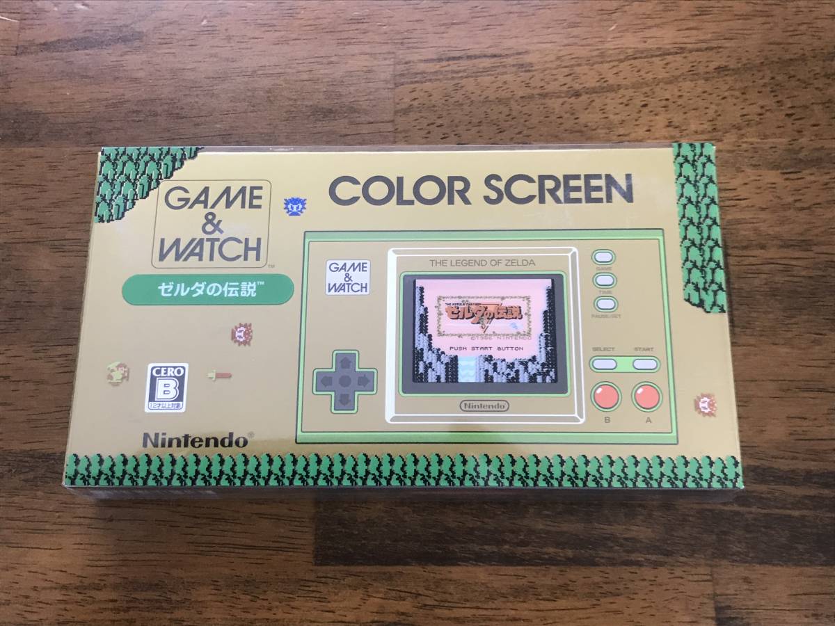  game & watch Zelda. legend color screen new goods 
