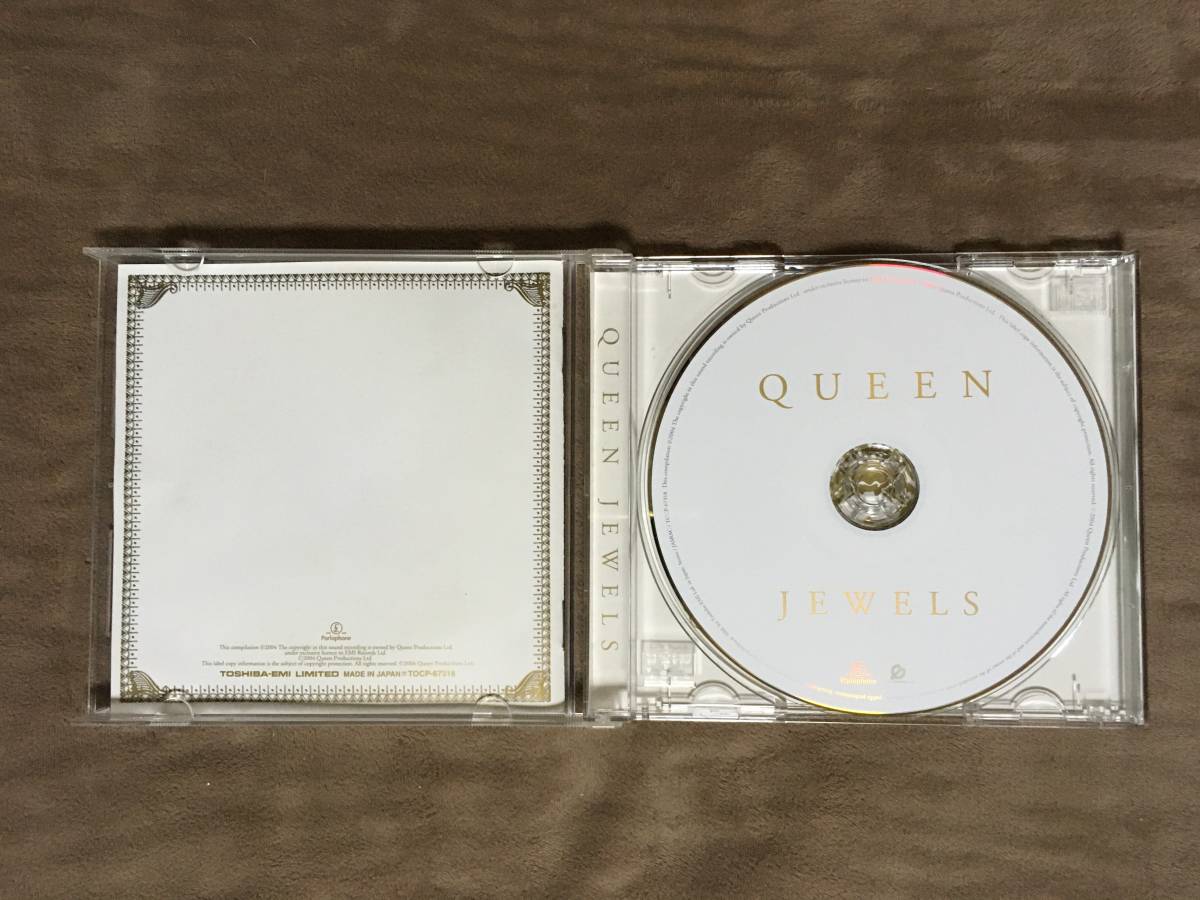 【 送料無料！!・とっても希少な帯付の良品商品！】★クイーン ベスト盤◇QUEEN・JEWELS◇ヴェリー・ベスト・オブ・クイーン◇全16曲収録★