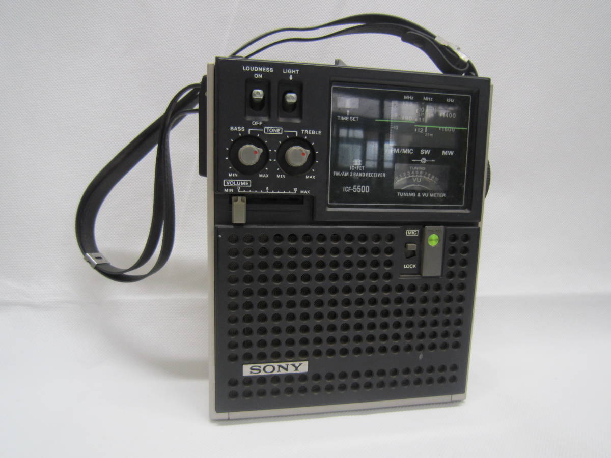 ラジオ】 SONY スカイセンサーラジオ ICF-5500 | JChere雅虎拍卖代购