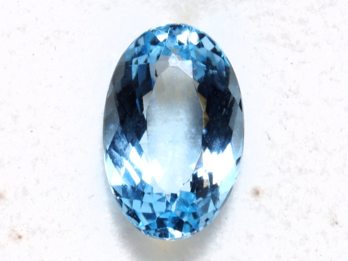  natural aquamarine loose 1.153 ct,so-ting attaching, in the case 