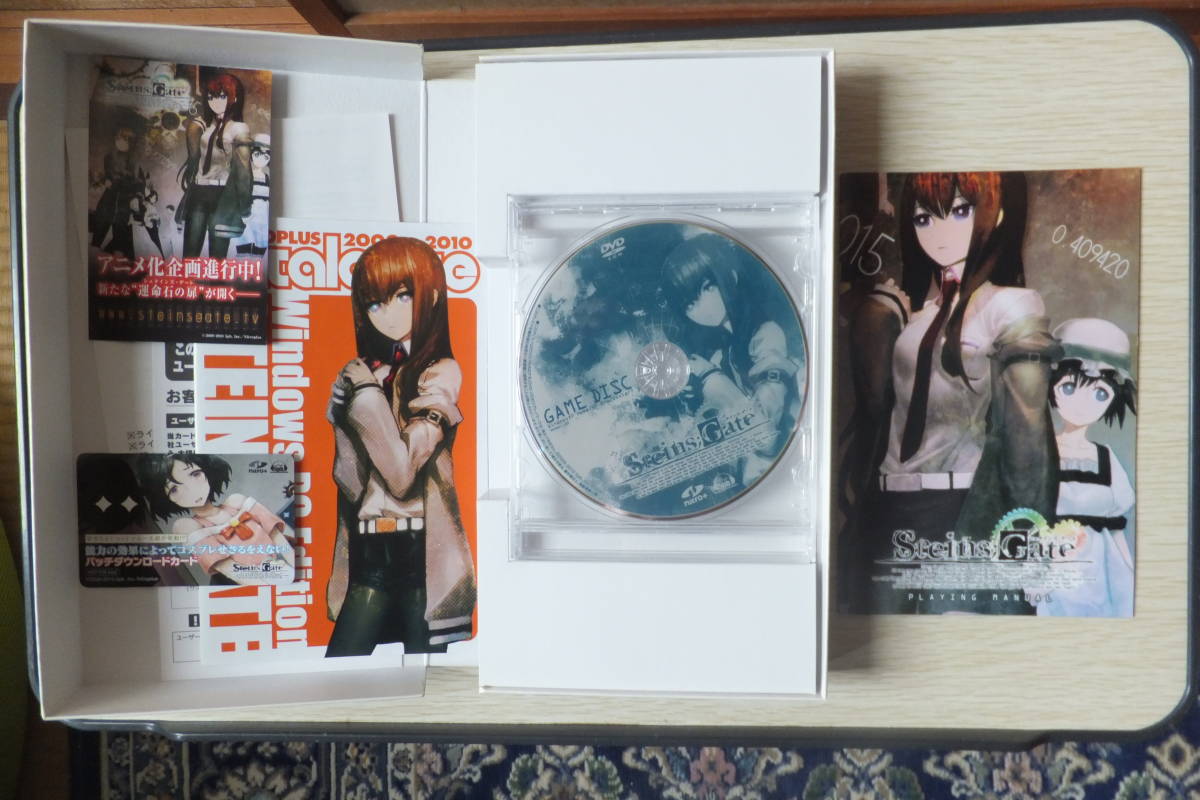 Windows版・ゲーム シュタインズゲート STEINS;GATE DVD-ROM 椎名まゆり 牧瀬紅莉栖の画像2