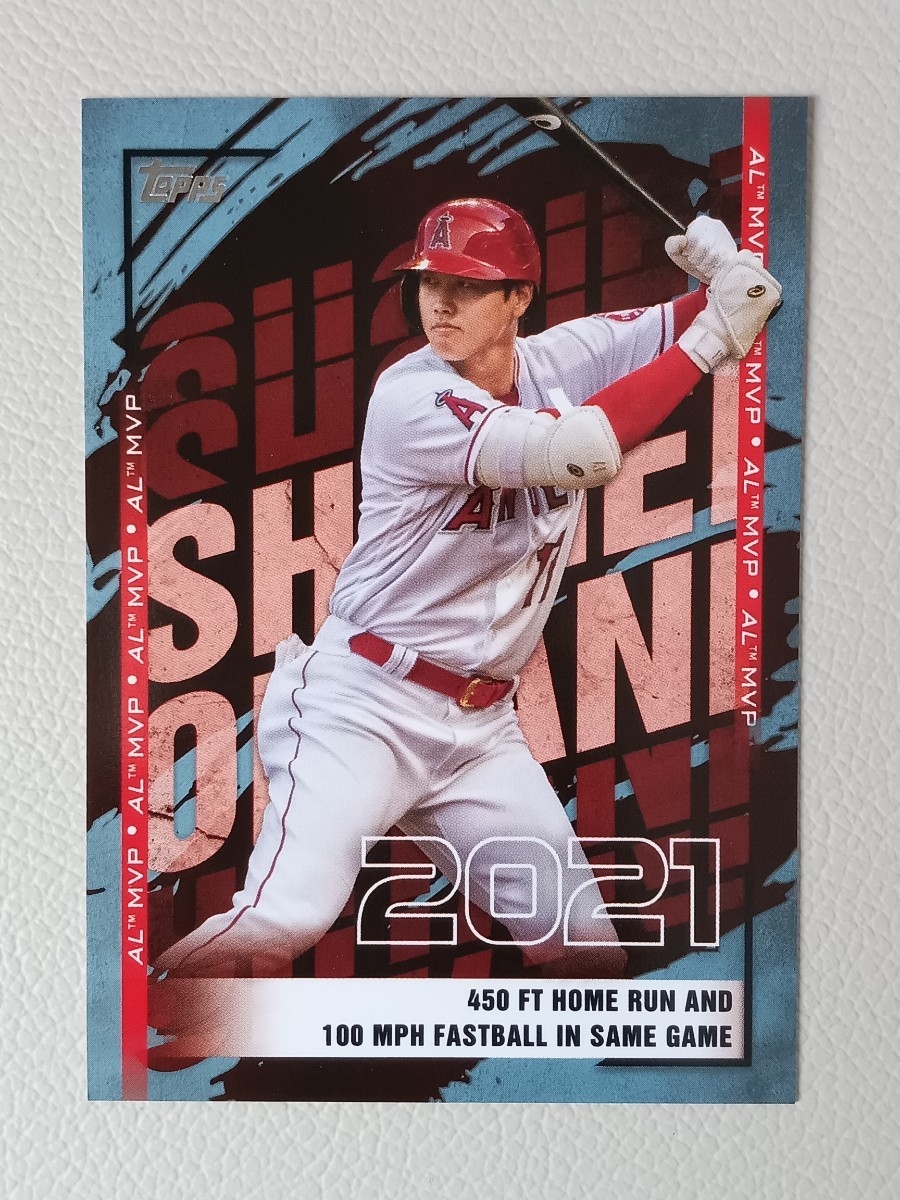 MLB 2022 TOPPS JAPAN EDITION 大谷 翔平 MVP インサート MVP-1