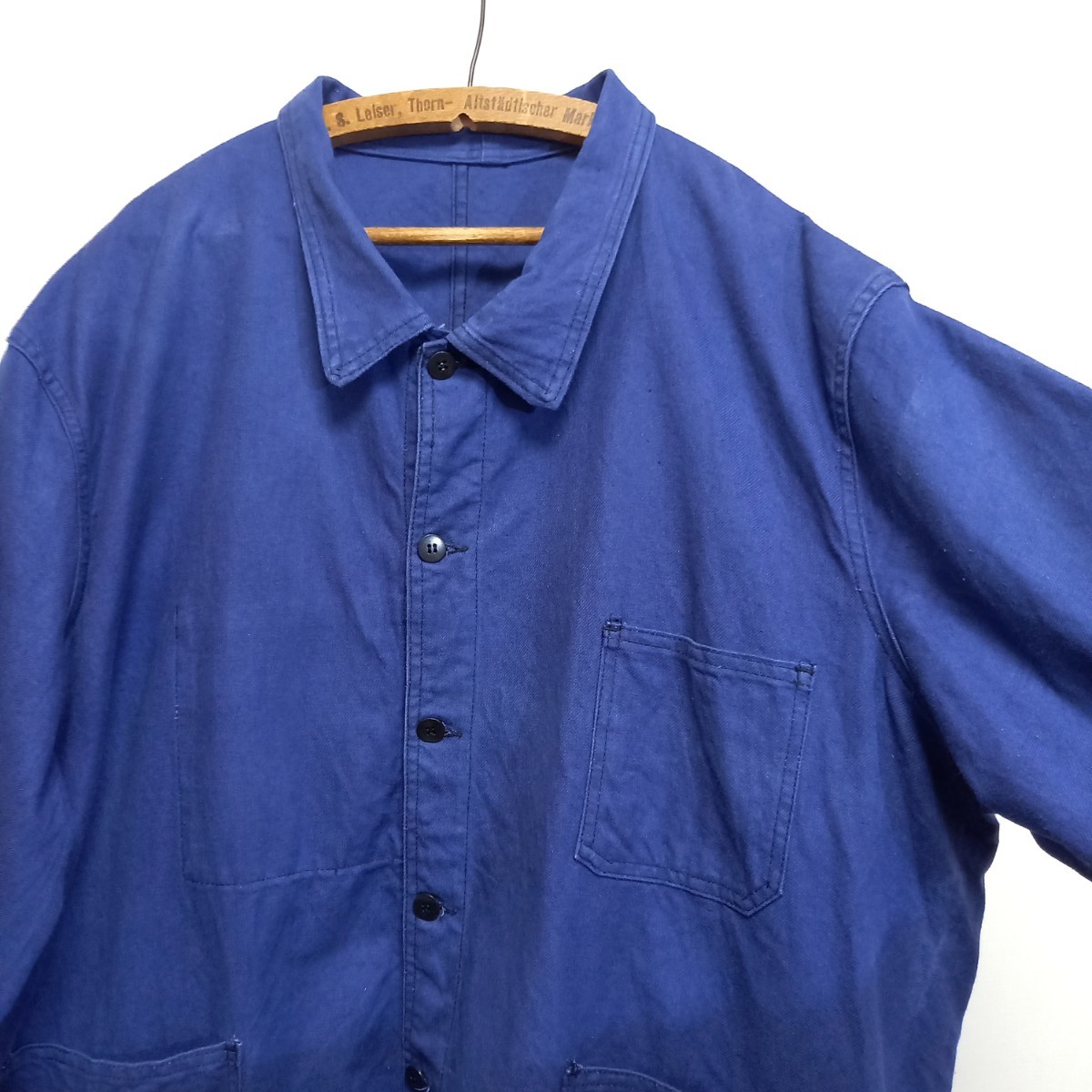 超安い】 ユーロ サイズ60》70s / 良品《超特大 インクブルー