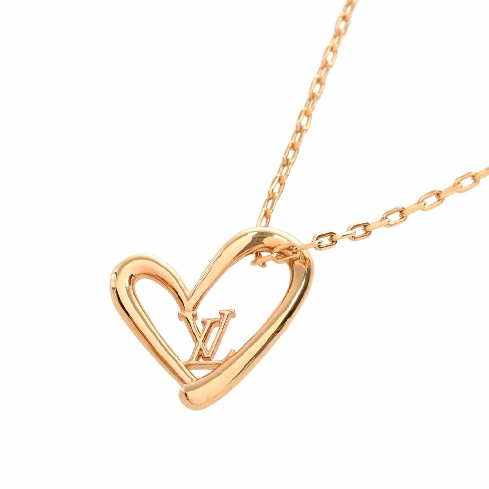 新作ウエア 【中古】LOUIS VUITTON ルイヴィトン コリエ ハート