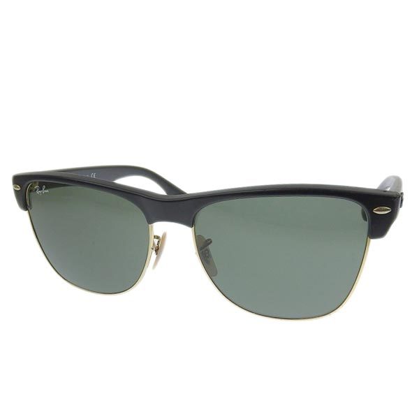 【中古】Ray-Ban レイバン CLUBMASTER OVERSIZED サングラス RB4175 ブラック gy