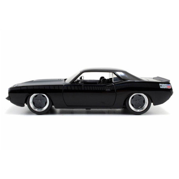 JADATOYS 1:24 The Fast and The Furious литье под давлением миникар LETTY\'S 1970 PLYMOUTH BARRACUDA( plymouth роза Koo da)