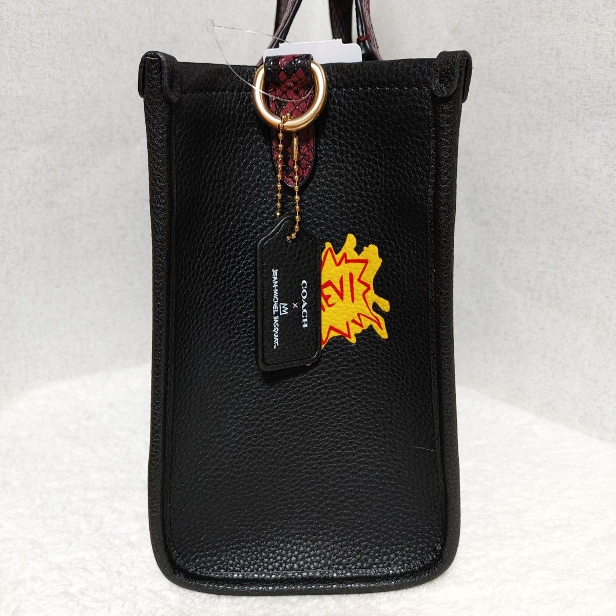 coach コーチ×バスキア 2021秋 恐竜 トート ショルダー バッグ coach コーチ×バスキア 2021秋 恐竜 トート ショルダー バッグ