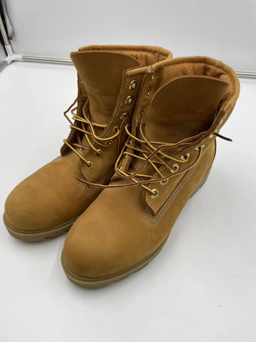 ★ティンバーランド Timberland 10066 ワークブーツ レースアップ サイズ7.5Ｗ(25.5cm)_画像1