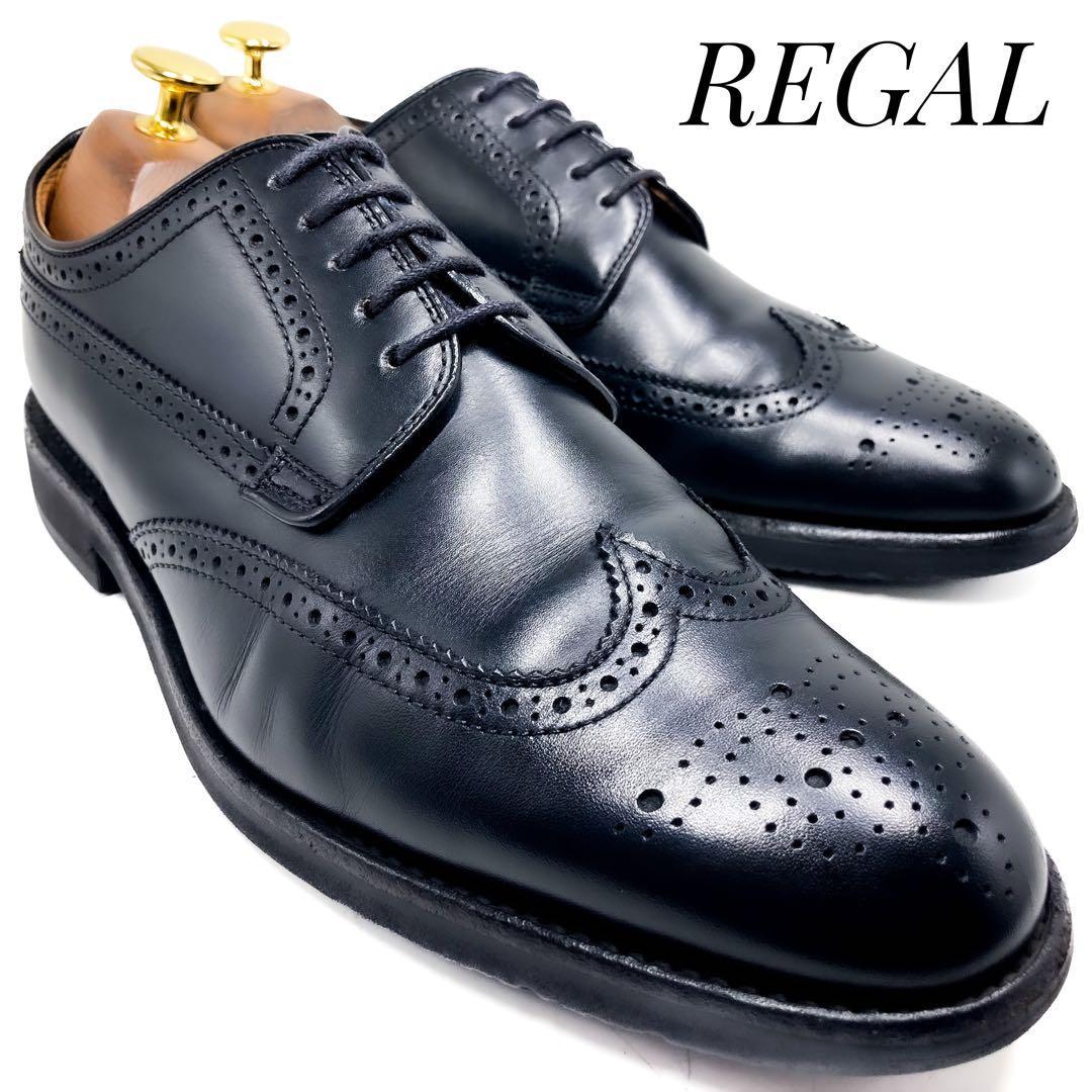 競売 GEOX ☆即決・送料無料☆REGAL リーガル メンズ 本皮 本革 ドレス
