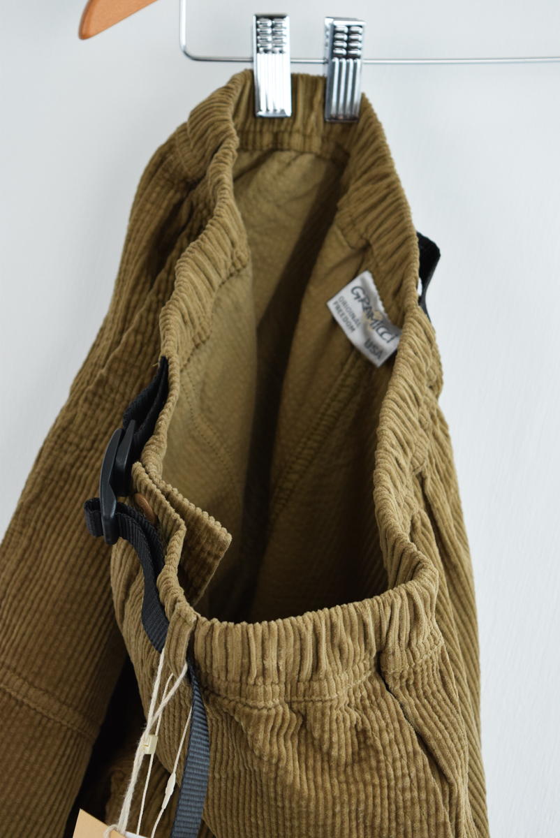 新品 GRAMICCI グラミチ 定価 1万4850円 別注 コーデュロイ