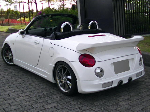 15 year Copen modified!! air suspension official recognition!! Full seg navi!! real running 5 ten thousand kilo fee!! vehicle inspection "shaken" full turn delivery!!