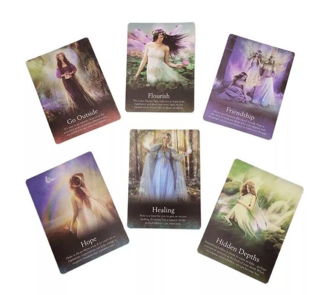 【新品未使用】オラクル・オブフェアリー　妖精の美しいメッセージカード