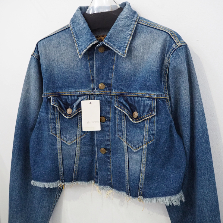 【お買得!】 新品 セットアップ可 ジージャン Gazette Whim XL L M レディース ブルー 青 デニムジャケット ショート 22aw ウィムガゼット 定価41800円 Lサイズ 【お買得!】 新品 セットアップ可 ジージャン Gazette Whim XL L M レディース ブルー 青 デニムジャケット ショート 22aw ウィムガゼット 定価41800円 Lサイズ