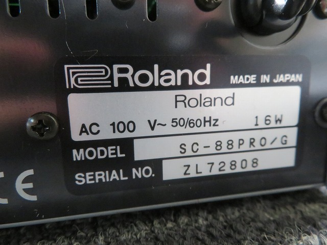 K☆Roland SOUND Canvas SC-88Pro サウンドモジュール 動作OK の商品