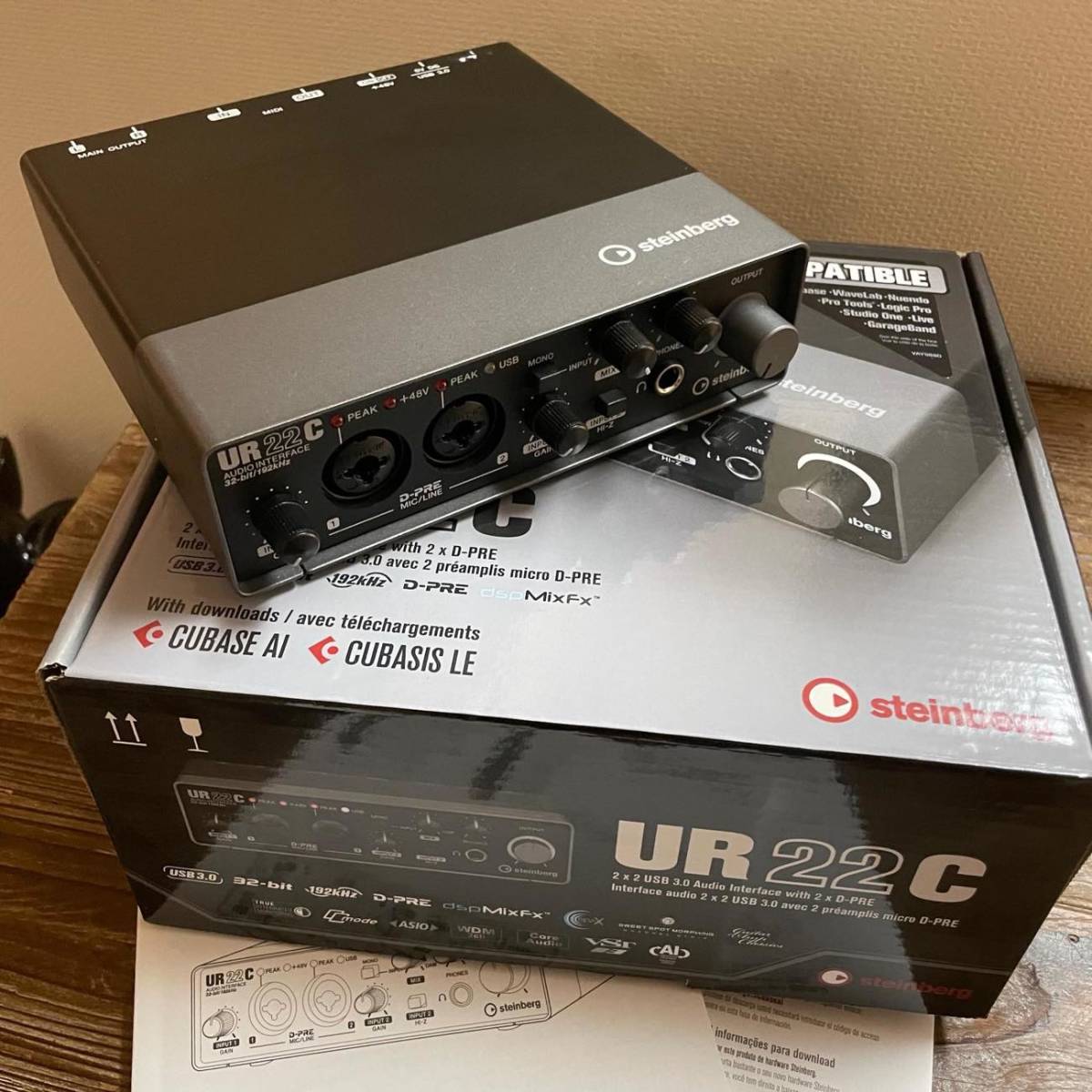 steinberg スタインバーグ URC オーディオインターフェース USB Type