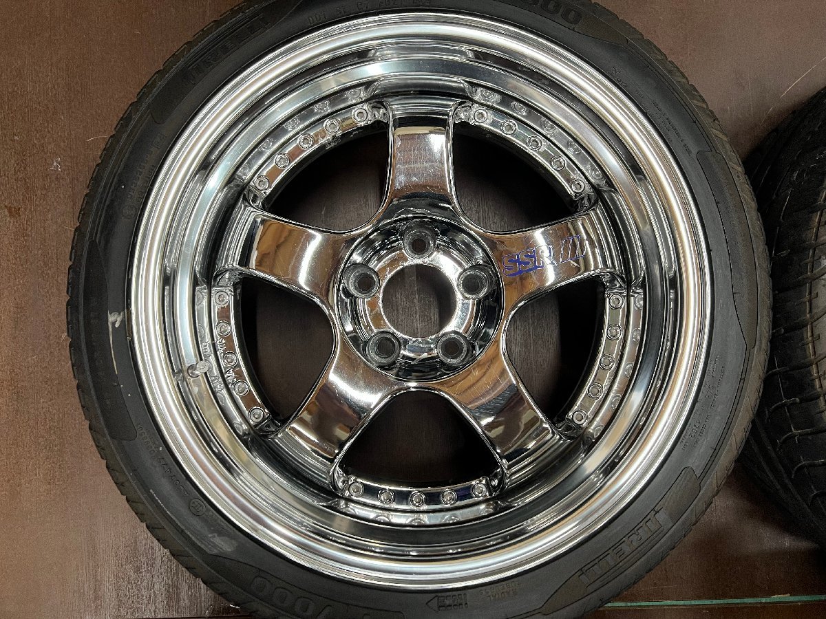 深リム SSR プロフェッサー SP1 17インチ 8.5J +0 9.5J +5 5H PCD114.3