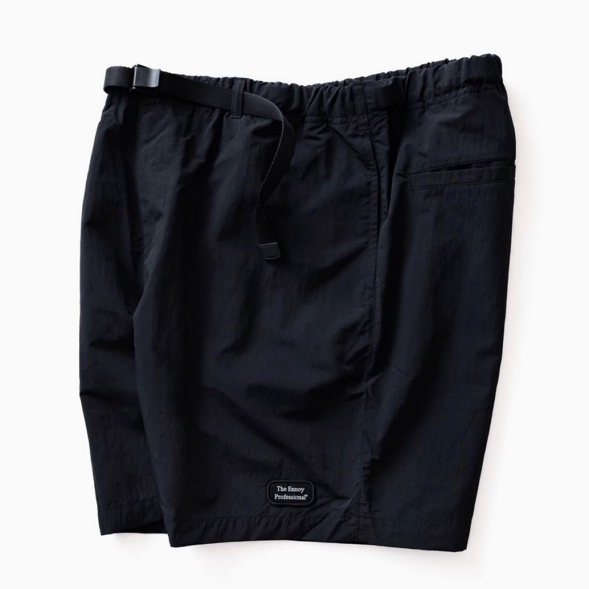 ENNOY NYLON EASY SHORTS (BLACK)-