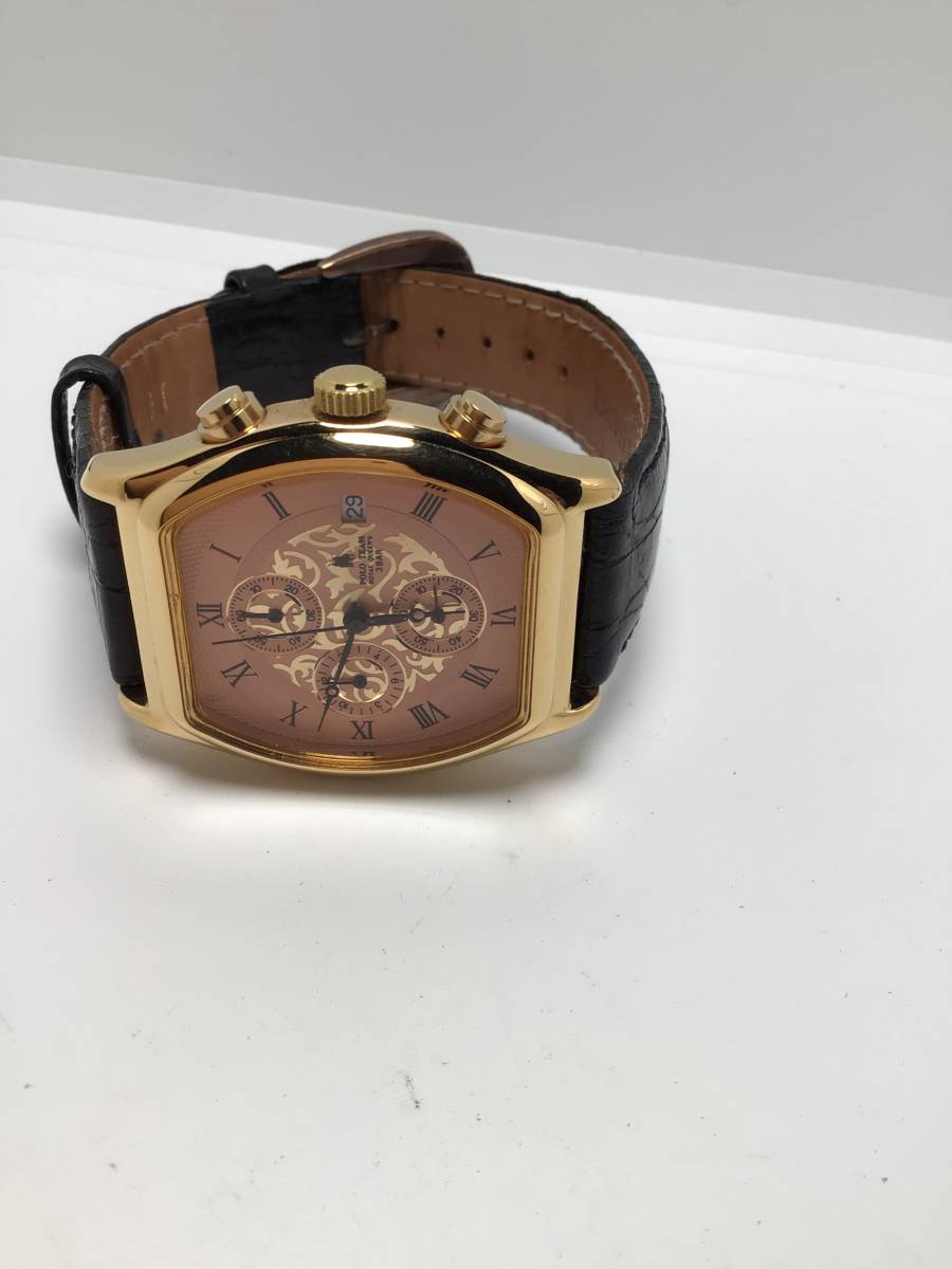 【POLO TEAM】ブランド腕時計　中古品　電池交換済み　稼働品　2-14 sh_画像5