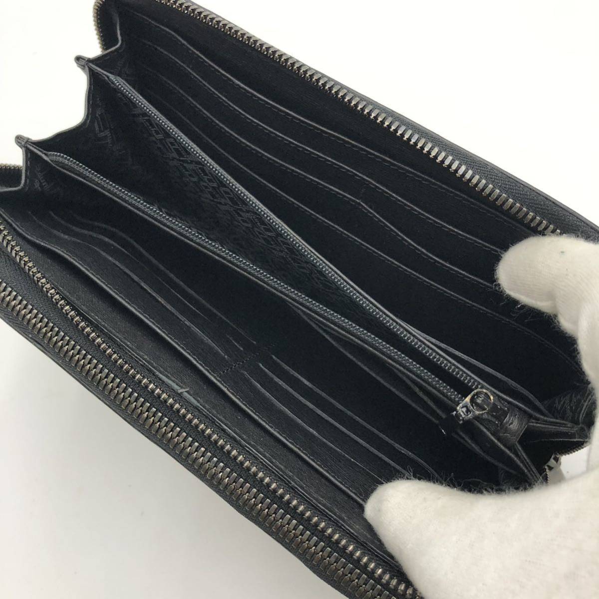 限定版 【極美品】dunhill ダンヒル ダブルジップ オーガナイザー 2室