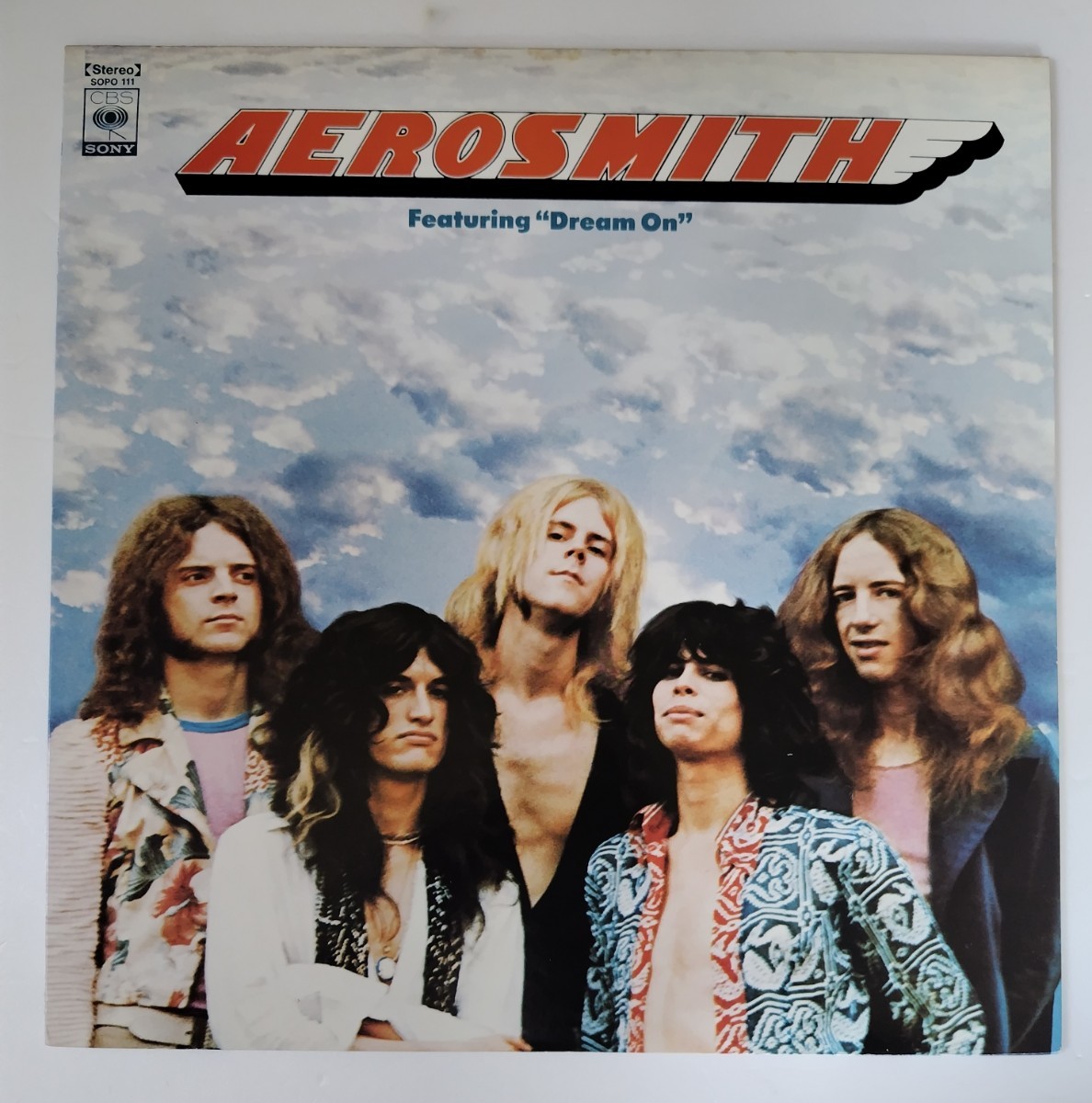 AEROSMITH エアロスミス 野獣生誕/レーベル:CBS/Sony SOPO-111/1975年国内盤帯無し_画像1