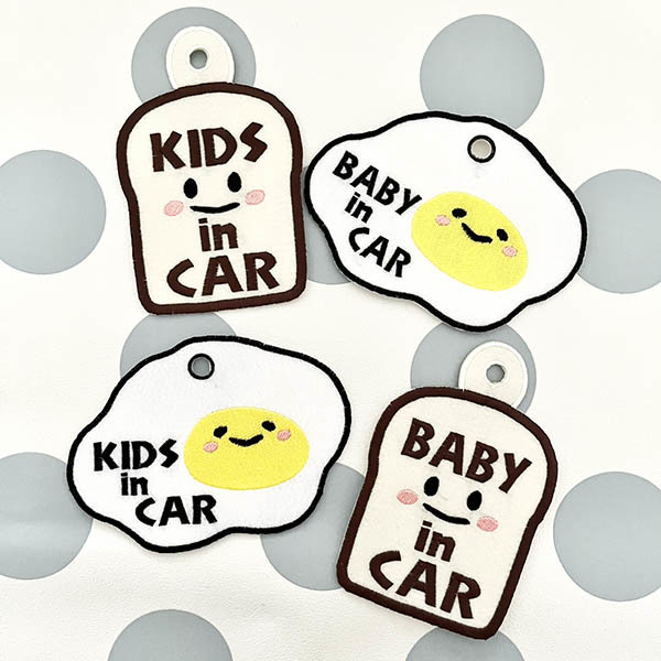 [BABY/KIDS IN CAR 7 suction pad .... type ] car / sticker /BABY/ Kids in car / baby / in car / baby / lovely / safety 