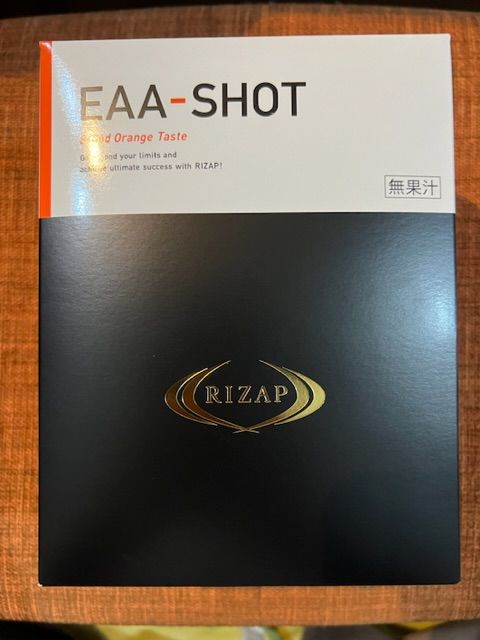 【箱ごと特価】RIZAP EAA-SHOT 2箱(オレンジ味60包) Yahoo!フリマ（旧）
