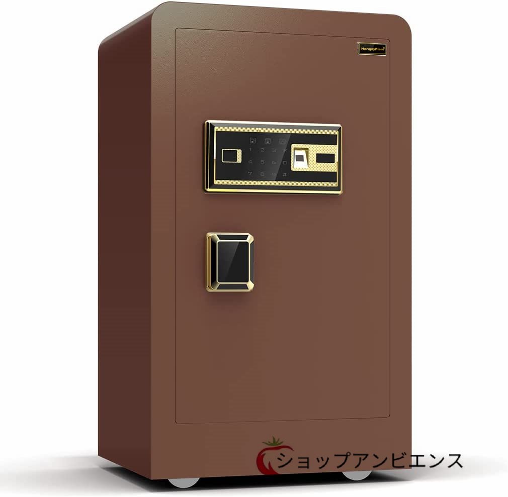 女の子向けプレゼント集結 タッチパネル・指紋認証 生物測定の安全な 金庫 大型 家庭用 (コーヒー色) (幅:45×奥行:42×高:80cm) 警報アラーム 金庫 業務用 店舗用 金庫 女の子向けプレゼント集結 タッチパネル・指紋認証 生物測定の安全な 金庫 大型 家庭用 (コーヒー色) (幅:45×奥行:42×高:80cm) 警報アラーム 金庫 業務用 店舗用 金庫