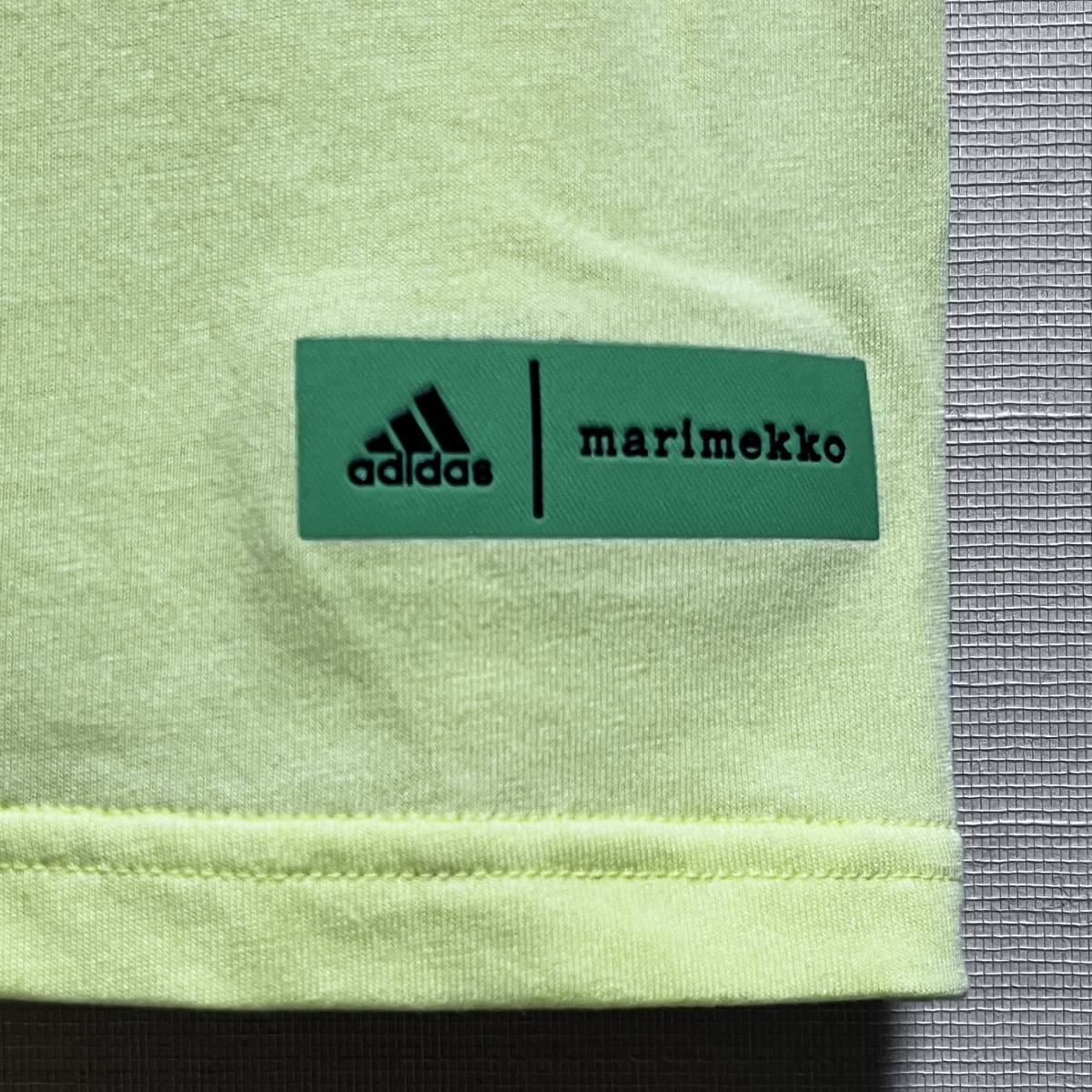 adidas(アディダス) x Maremekko(マリメッコ) - Mサイズ 黄色 ADIDAS × マリメッコ グラフィックTシャツ Lady's Tシャツ (タグ付き未着用)_画像6