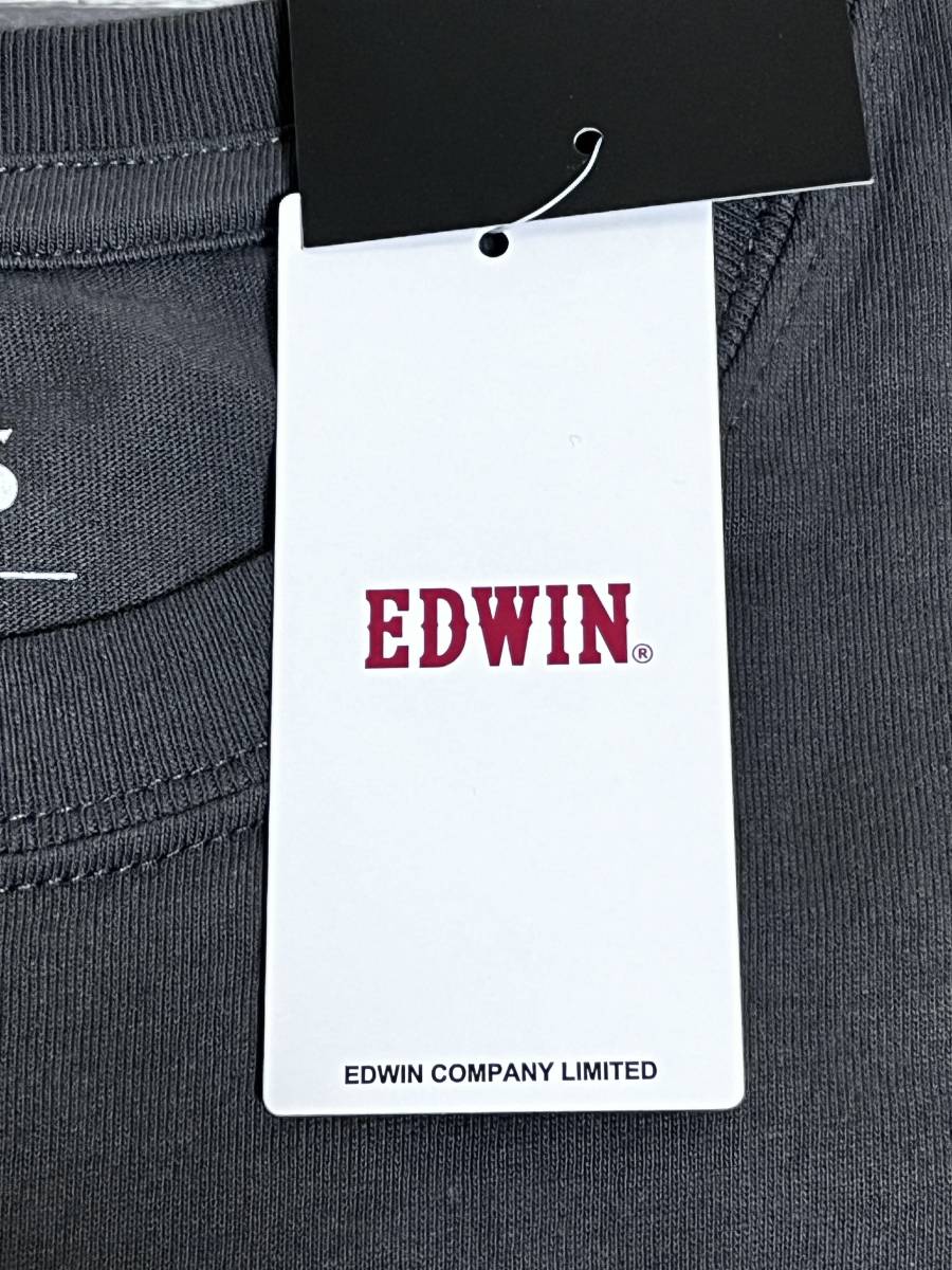 The Beatles(ビートルズ) x EDWIN(エドウイン) - 半袖 コラボ フォトプリントTシャツ Lサイズ 灰 バンドTシャツ (タグ付き・新品未使用品)_画像7