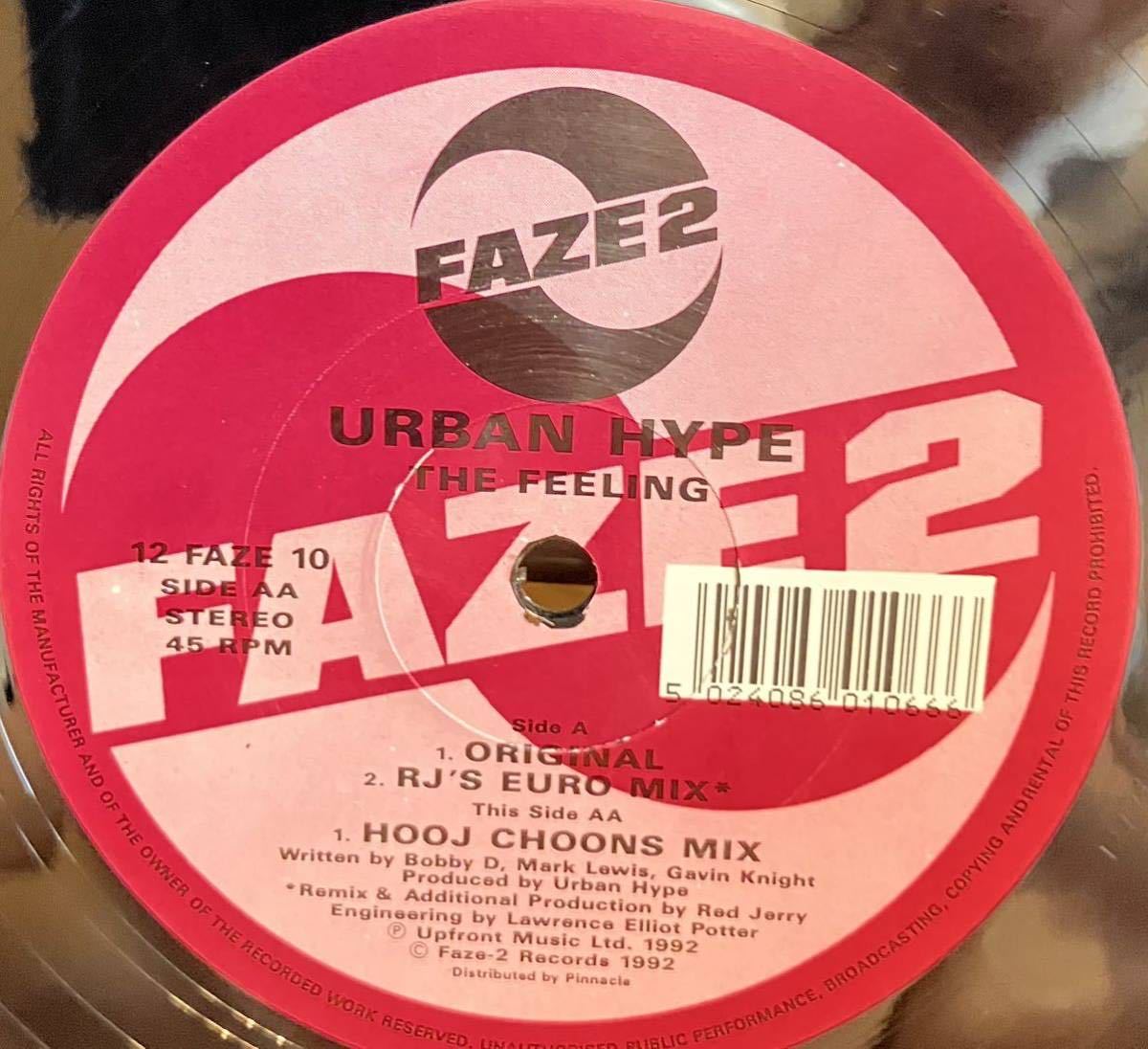 【試聴 RAVE】Urban Hype - The Feeling 12インチ アッパーハウス MTV視聴の画像2