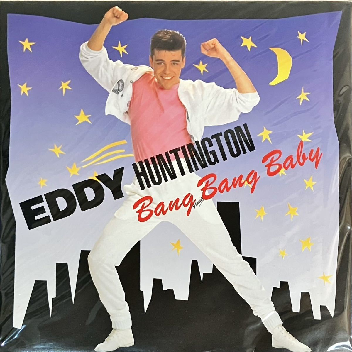 【試聴　ユーロビート】Eddy Huntington - Bang Bang Baby b/w Up & Down Extended Mix 海外高評価日本盤_画像1