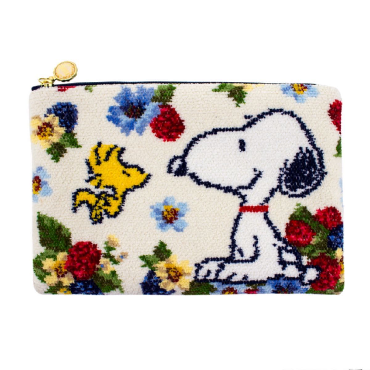 FEILERフェイラー PEANUTS ピーナッツ コラボ ポーチ ボー FEILERフェイラー PEANUTS ピーナッツ コラボ ポーチ ボー