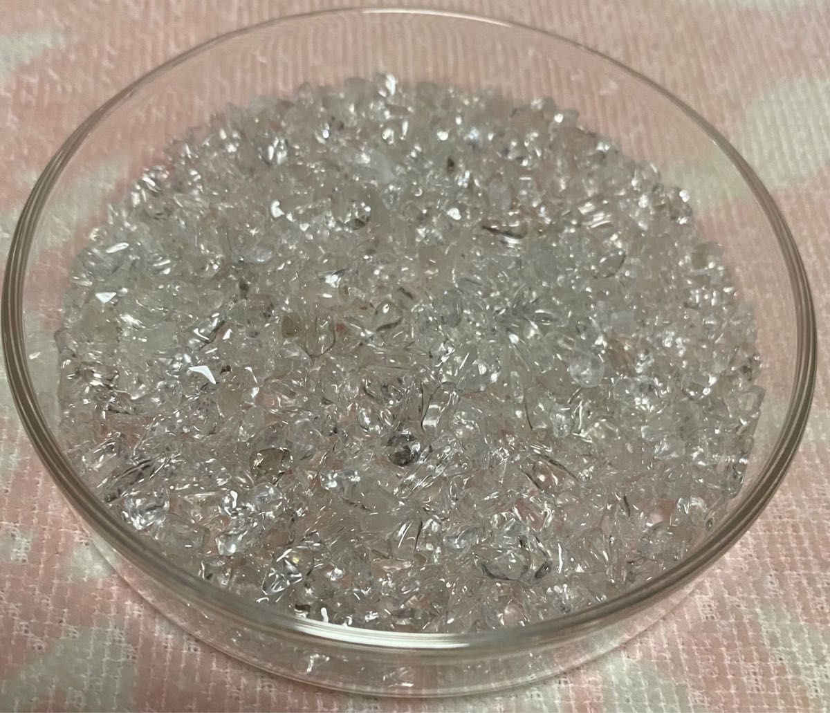 さざれ石　水晶　100g  浄化　石言葉.完全・純粋・繁栄・神秘